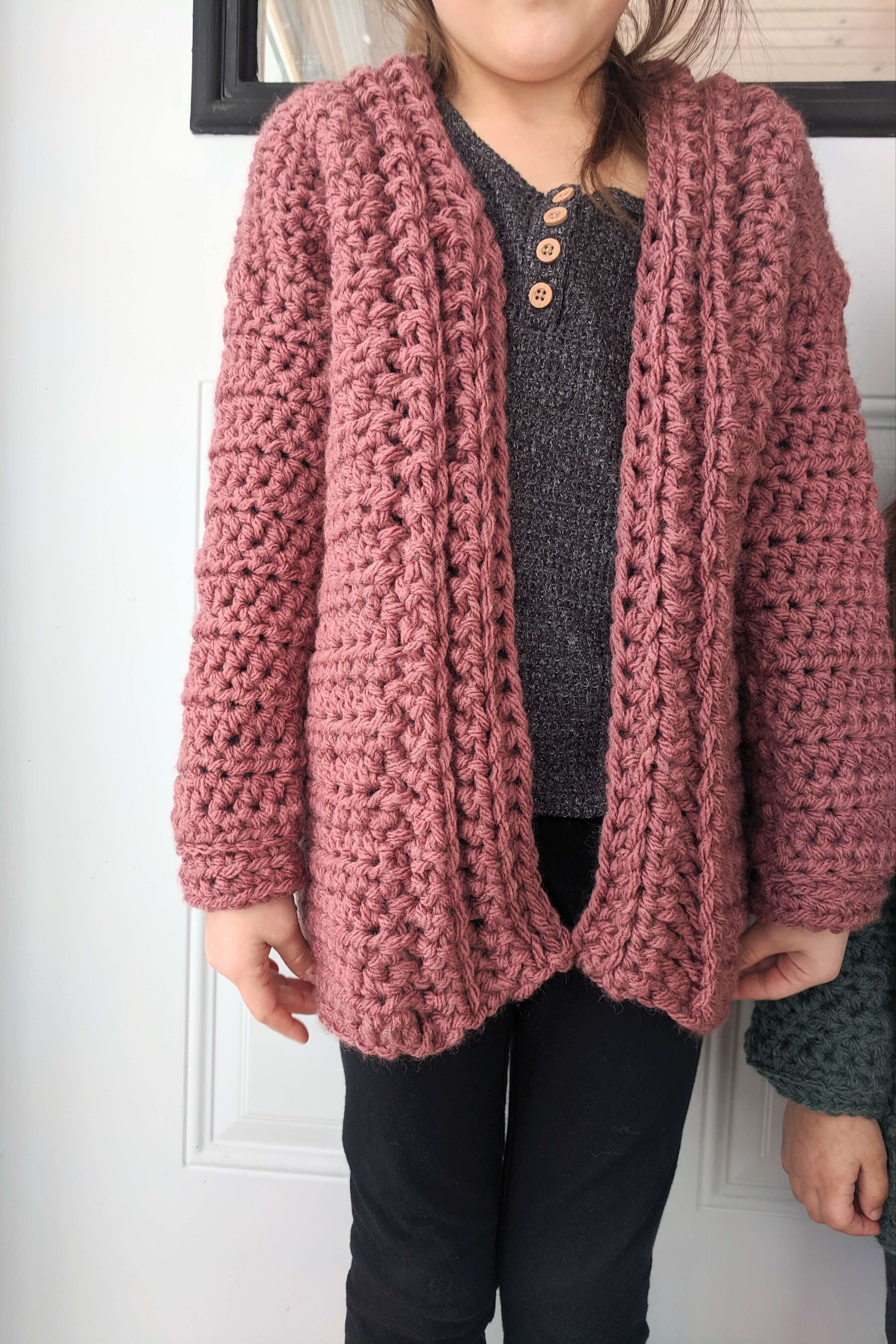 Crochet Kit  - Mini Solveig Cardigan