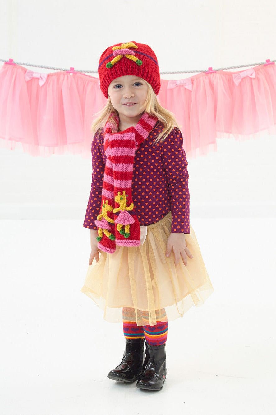 Ballerina Scarf Pattern (Knit)